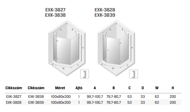 Avexa 5szog1ajto aszimm J BG