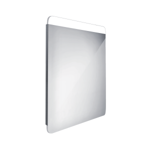 Lekerekített felső LED tükör 600x800