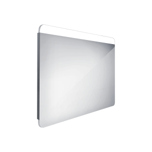 Lekerekített felső LED tükör 800x700