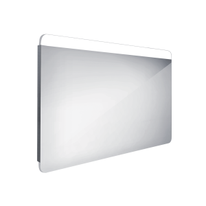 Lekerekített felső LED tükör 1000x700