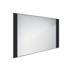 Fekete LED tükör 1000 × 600