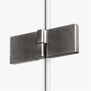 Avexa zuhanykabin gunmetal profillal