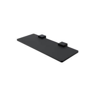 Plexi polc - matt fekete - 300 mm