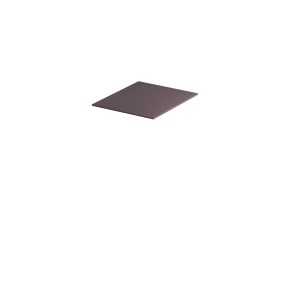Matt mokka - Univerzális pult 40 cm