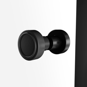 Kalibra zuhanykabin fekete profillal