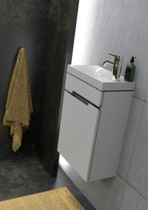 SILVER 40 cm, fényes fehér
