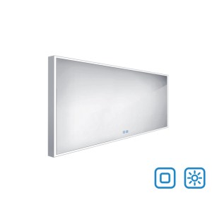 Keretes LED tükör érintésérzékelővel 1400x700
