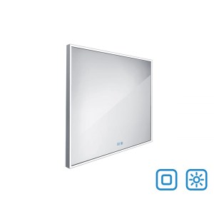 Keretes LED tükör érintésérzékelővel 700x700