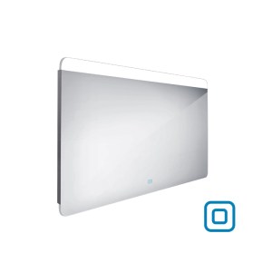 Lekerekített felső LED tükör 1200x700 érintésérzékelővel
